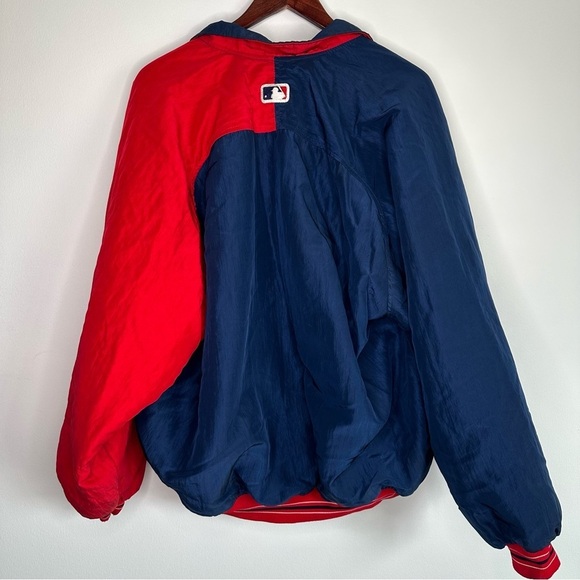 Vintage Cleveland Indians Blue Red Varsity Jacket Size XL - Picture 2 of 7